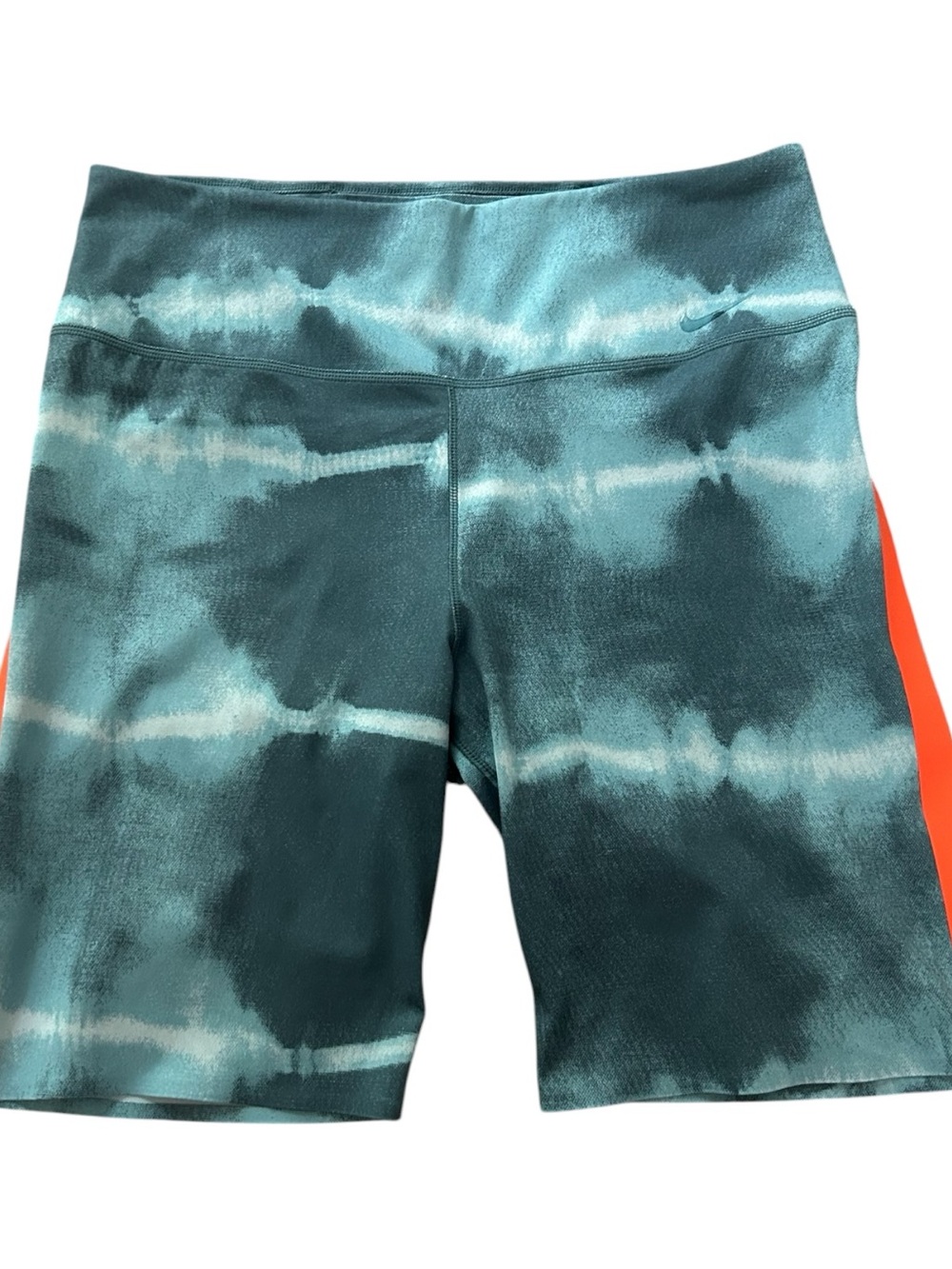 Women’s Teal Tie-Dye Active Shorts